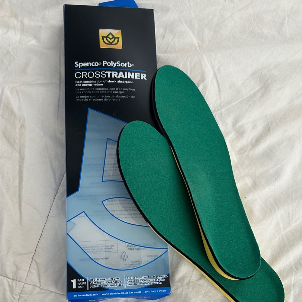 Spenco Polysorb cross trainer insoles